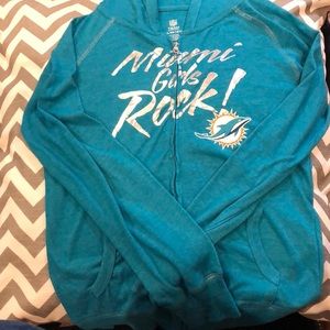 A Miami Dolphins jacket!